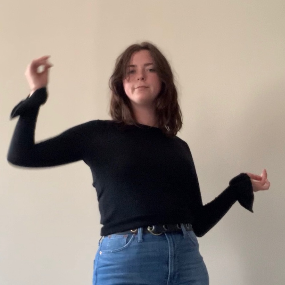 Nanette Lepore black wool sweater- SOLD ELSEWHERE